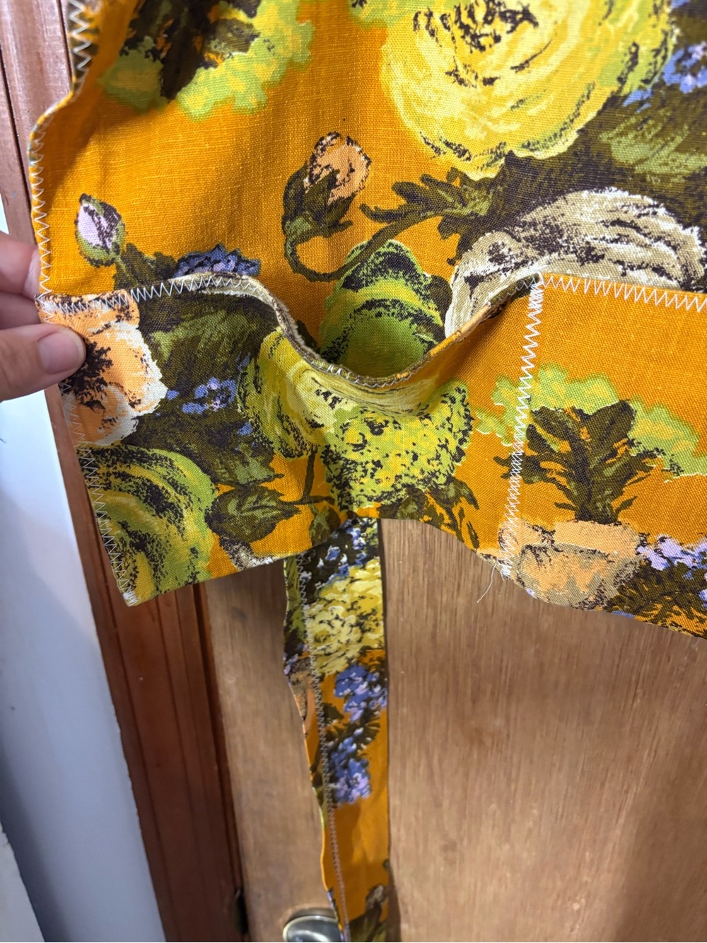 Apron with 3 pockets - Picture 4 of 5